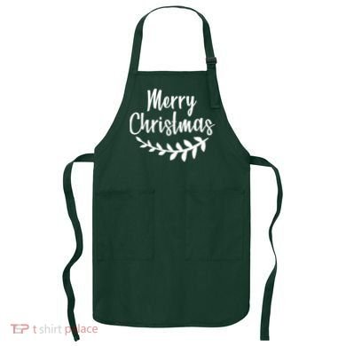 Merry Christmas Happy Holidays Apron