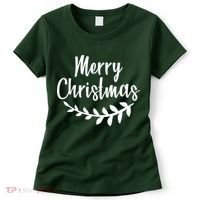 Merry Christmas Happy Holidays Women's T-Shirt thumb 0