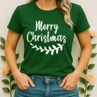 Merry Christmas Happy Holidays Women's T-Shirt thumb 2