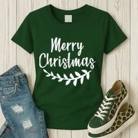 Merry Christmas Happy Holidays Women's T-Shirt thumb 3