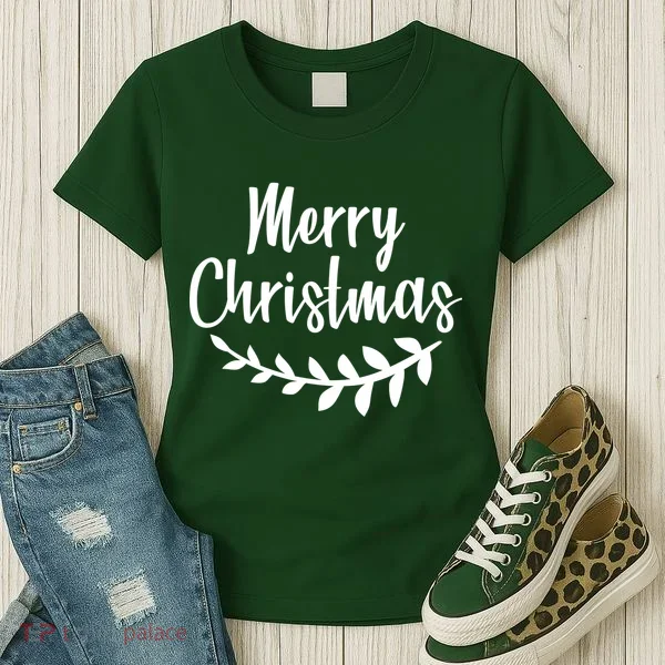 Merry Christmas Happy Holidays Women's T-Shirt