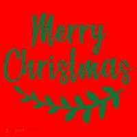 Merry Christmas Happy Holidays Santa Hat thumb 1
