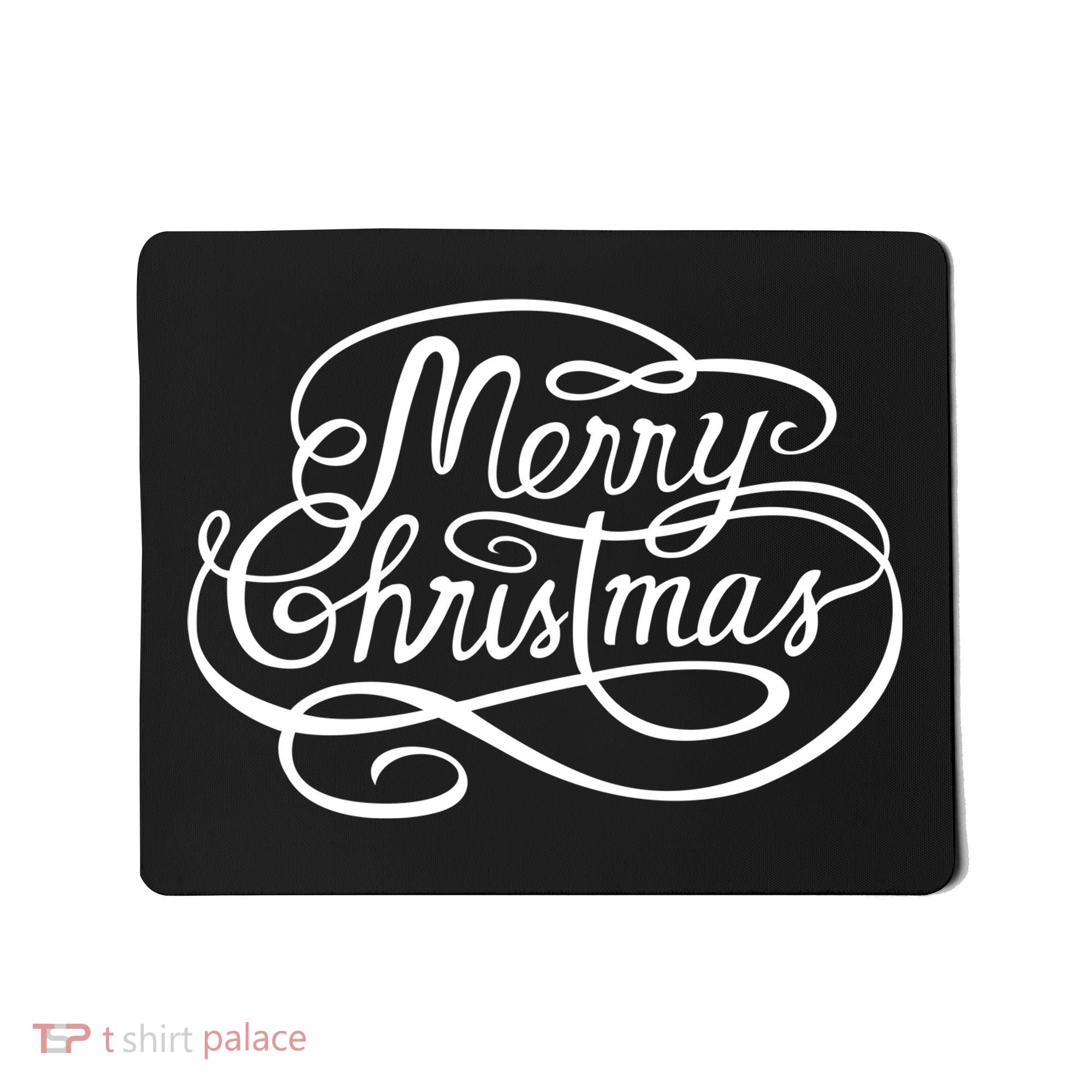 Merry Christmas Holiday Mousepad