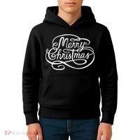 Merry Christmas Holiday Kids Hoodie thumb 4