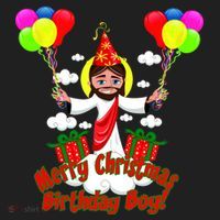 Merry Christmas Jesus Birthday Boy Women's Sweatshirt thumb 2