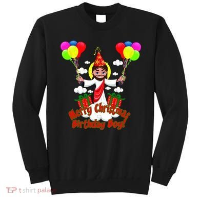 Merry Christmas Jesus Birthday Boy Sweatshirt