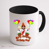 Merry Christmas Jesus Birthday Boy Coffee Mug thumb 1