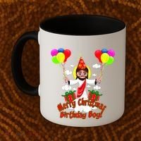 Merry Christmas Jesus Birthday Boy Coffee Mug thumb 2