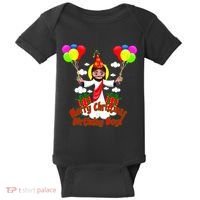 Merry Christmas Jesus Birthday Boy Baby Bodysuit thumb 0