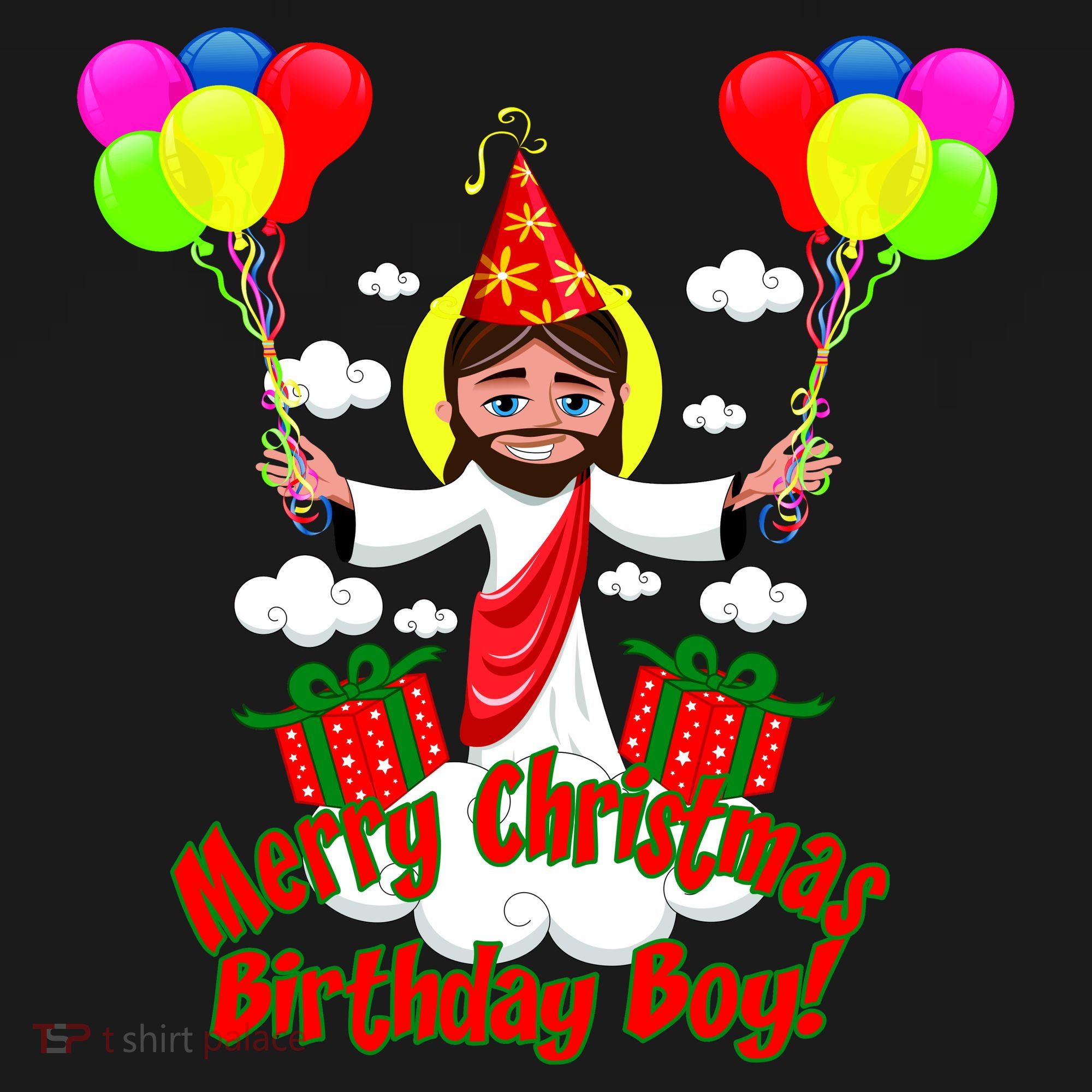 Merry Christmas Jesus Birthday Boy Women's T-Shirt