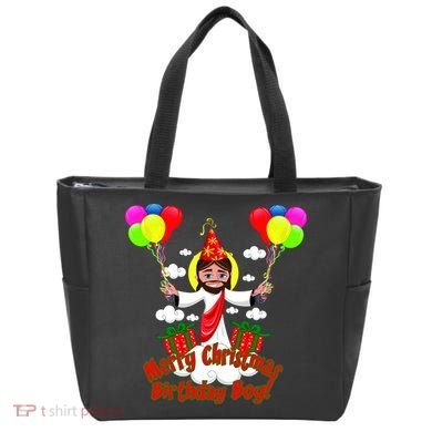 Merry Christmas Jesus Birthday Boy Tote Bag