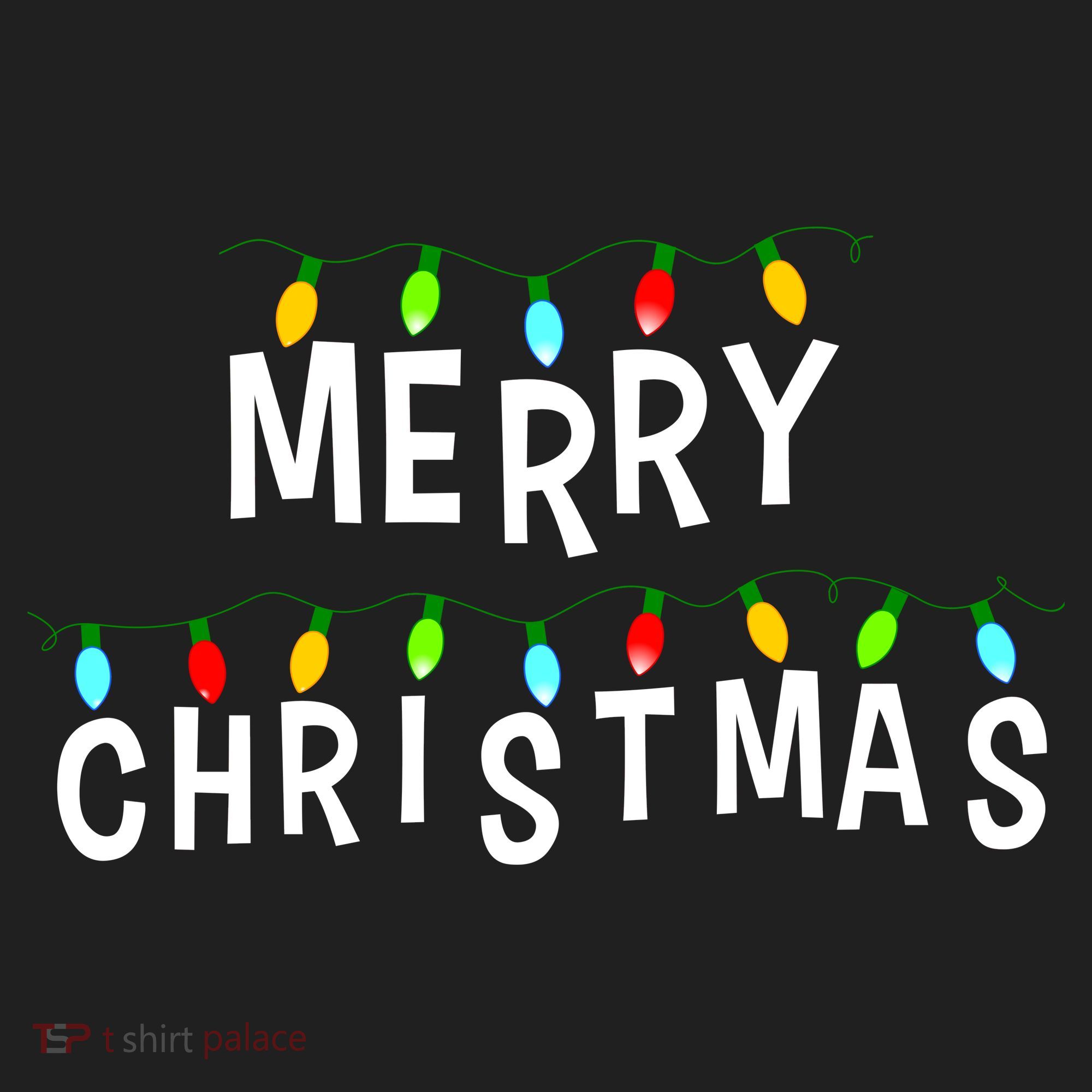 Merry Christmas Lights Beanie