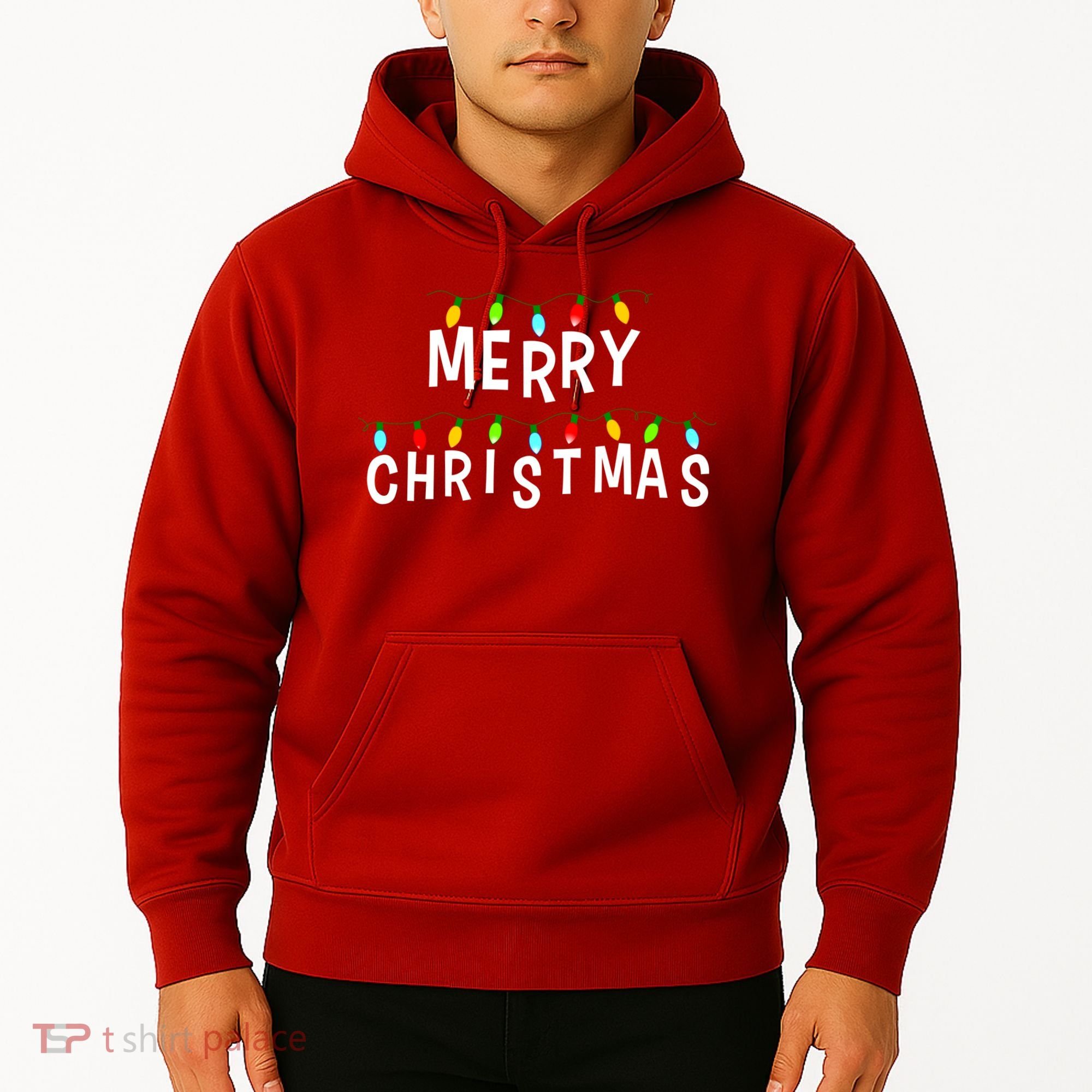 Merry Christmas Lights Hoodie