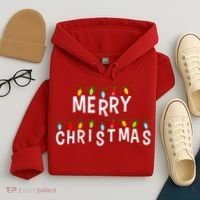 Merry Christmas Lights Hoodie thumb 4