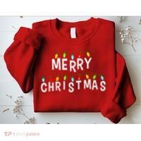 Merry Christmas Lights Sweatshirt thumb 2