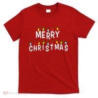 Merry Christmas Lights T-Shirt thumb 0