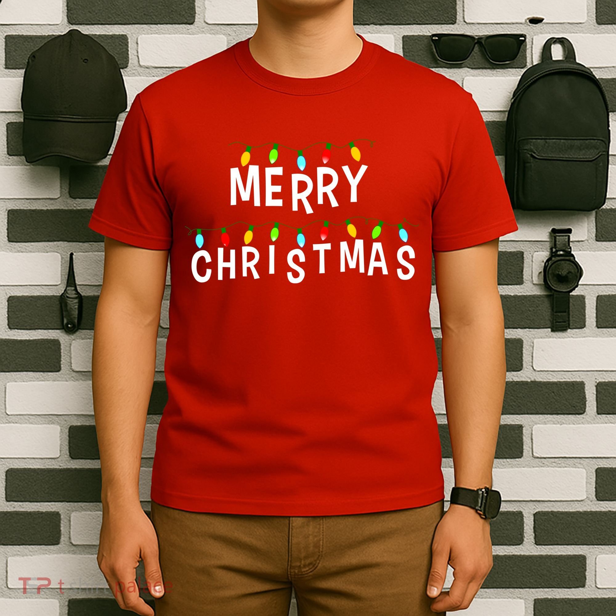 Merry Christmas Lights T-Shirt