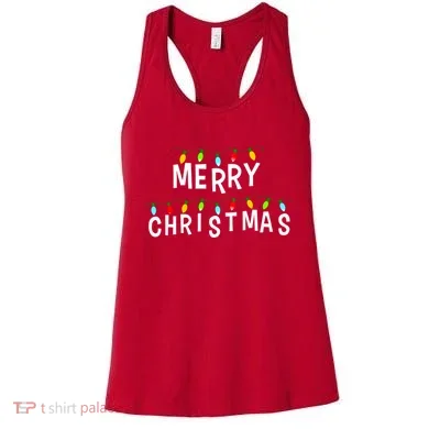 Merry Christmas Lights Women's Tank Top