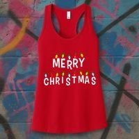 Merry Christmas Lights Women's Tank Top thumb 3