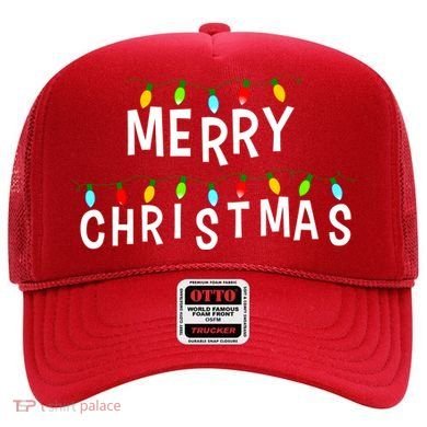Merry Christmas Lights Hat