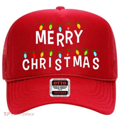Merry Christmas Lights Hat