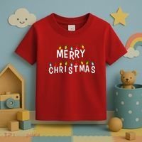 Merry Christmas Lights Toddler T-Shirt thumb 3