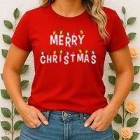 Merry Christmas Lights Women's T-Shirt thumb 2