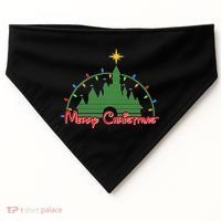 Merry Christmas Magical USA-Made Doggie Bandana thumb 0