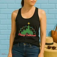 Merry Christmas Magical Women's Tank Top thumb 2
