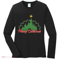 Merry Christmas Magical Women's Long Sleeve Shirt thumb 0