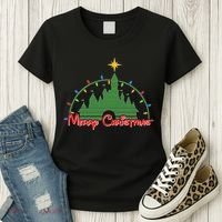 Merry Christmas Magical Women's T-Shirt thumb 3