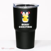 Merry Christmas Penguin Tumbler thumb 0