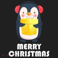 Merry Christmas Penguin Tumbler thumb 3