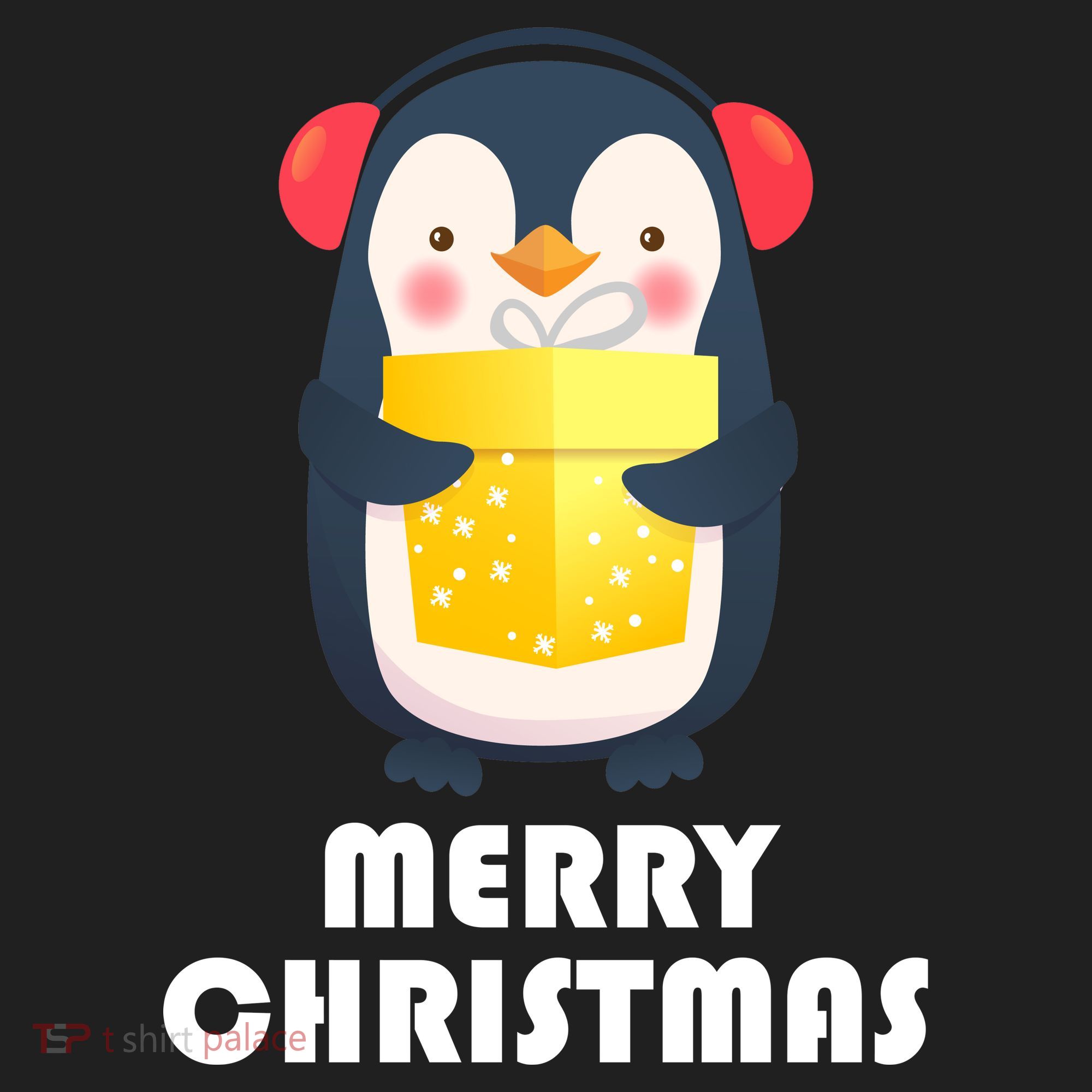 Merry Christmas Penguin Tumbler