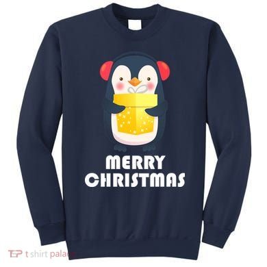 Merry Christmas Penguin Sweatshirt