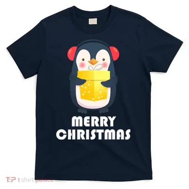 Merry Christmas Penguin T-Shirt