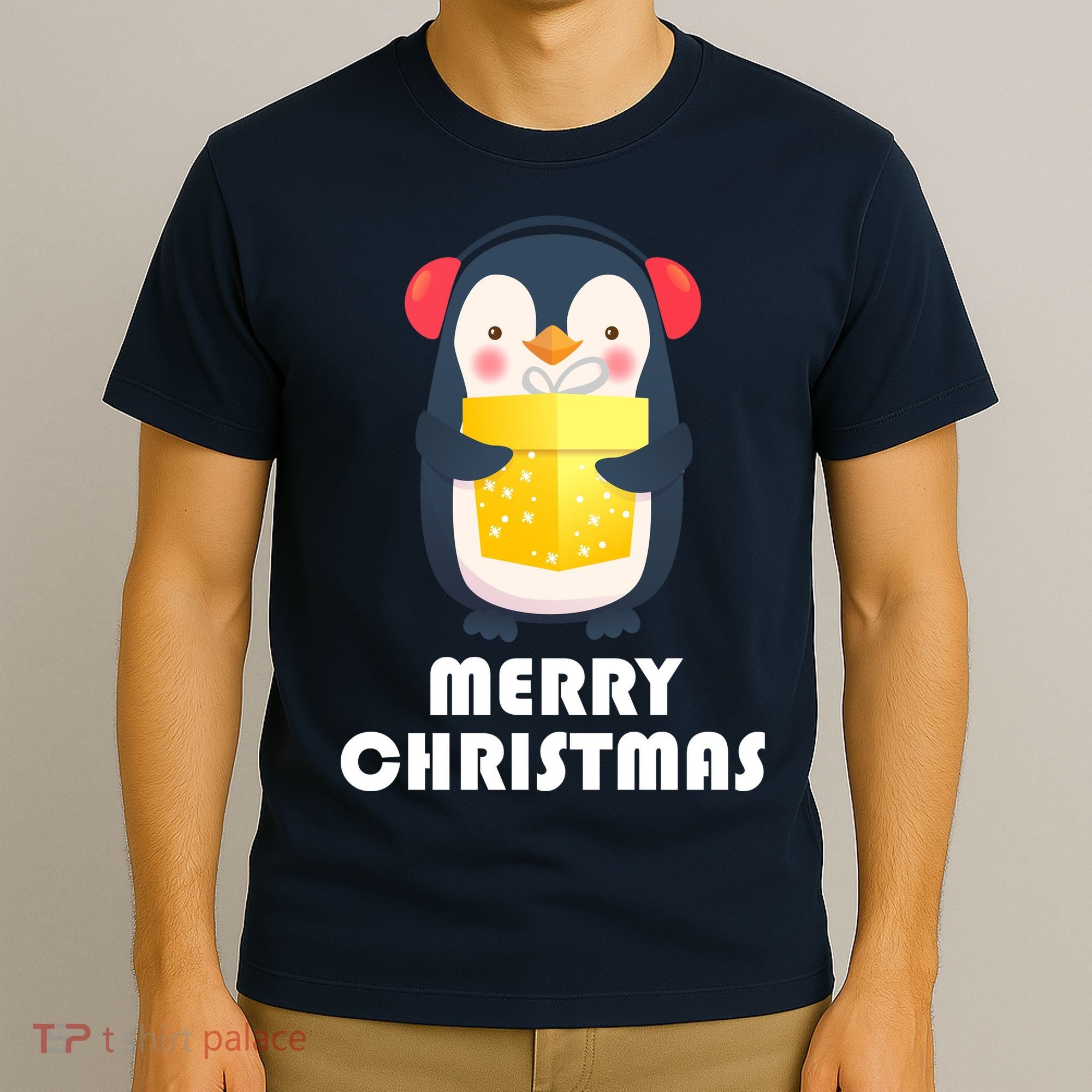 Merry Christmas Penguin T-Shirt