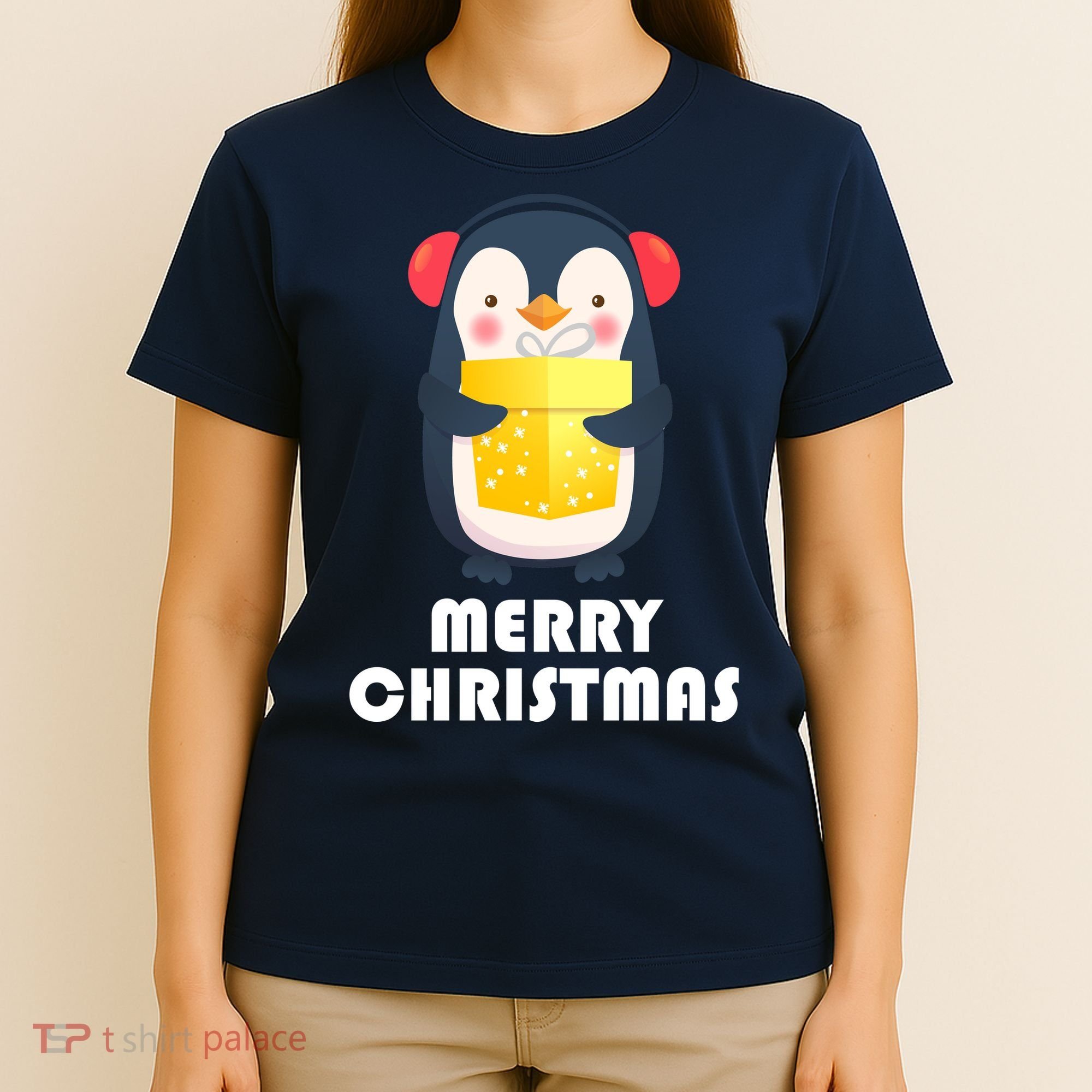 Merry Christmas Penguin T-Shirt