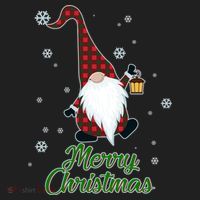 Merry Christmas Plaid Garden Gnome Hat thumb 2