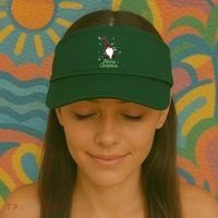 Merry Christmas Plaid Garden Gnome Visor thumb 2