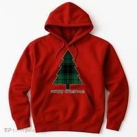 Merry Christmas Plaited Tree Hoodie thumb 0