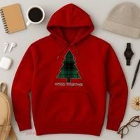 Merry Christmas Plaited Tree Hoodie thumb 3