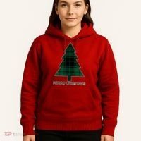 Merry Christmas Plaited Tree Hoodie thumb 5