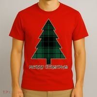 Merry Christmas Plaited Tree T-Shirt thumb 3