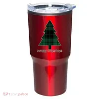 Merry Christmas Plaited Tree Tumbler thumb 0