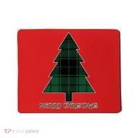 Merry Christmas Plaited Tree Mousepad thumb 0