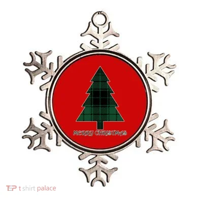Merry Christmas Plaited Tree Ornament
