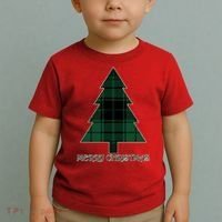 Merry Christmas Plaited Tree Toddler T-Shirt thumb 2