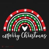 Merry Christmas Rainbow Apron thumb 3