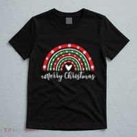 Merry Christmas Rainbow T-Shirt thumb 5